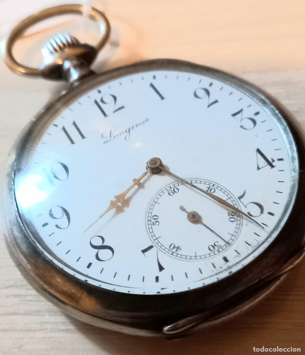 Rel&oacute;gios de bolso: RELOJ BOLSILLO AUTENTICO LONGINES 1900