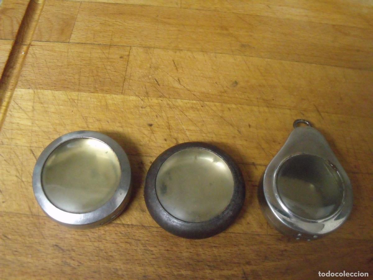 Relojes de bolsillo: 3 GUARDAPOLPOS PARA RELOJES DE BOLSILLO-LOTE 259-98