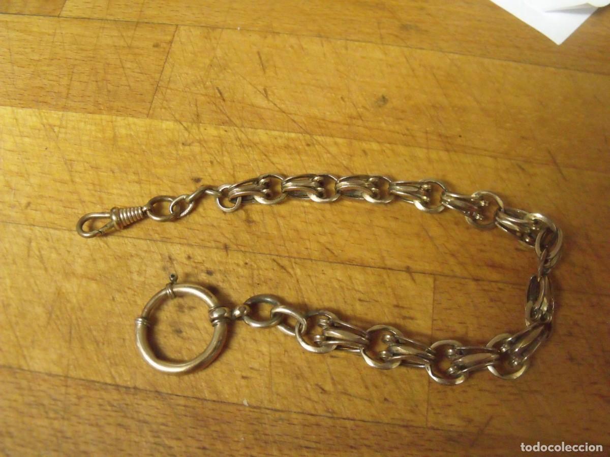 Relojes de bolsillo: antigua leontina dorada para relojes bolsillo antiguos lote 259-98