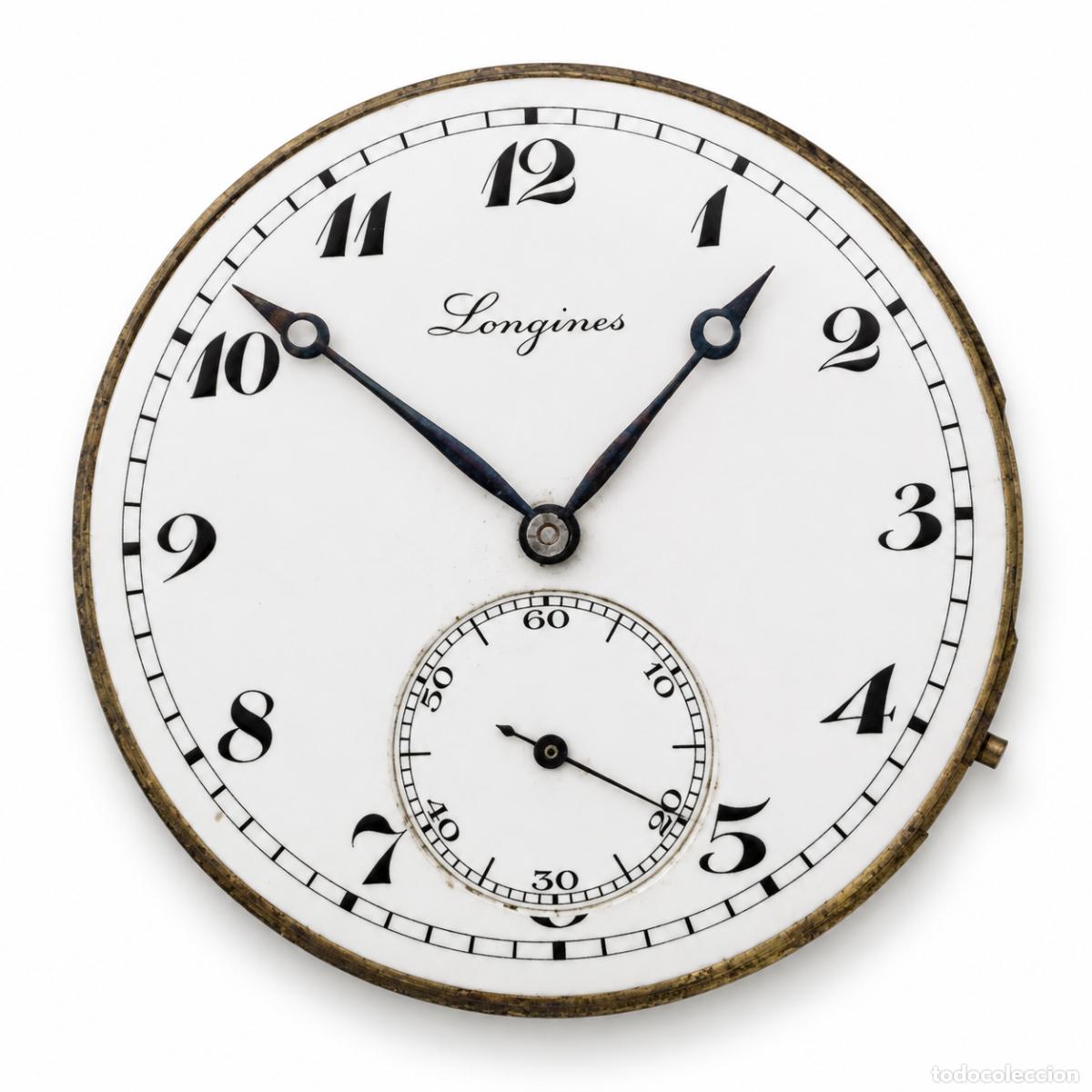 Pocket watches: Maquinaria, Mecanismo Interior de Reloj de Bolsillo Longines - Circa 1900-30