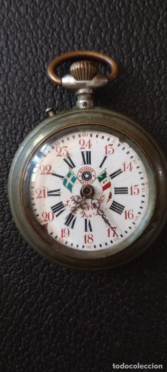 Relojes de bolsillo: Roskopf conmemorativo, Wille Fr&egrave;res, G. B Rossi, Casa de Saboya, Reino de Italia. En funcionamiento