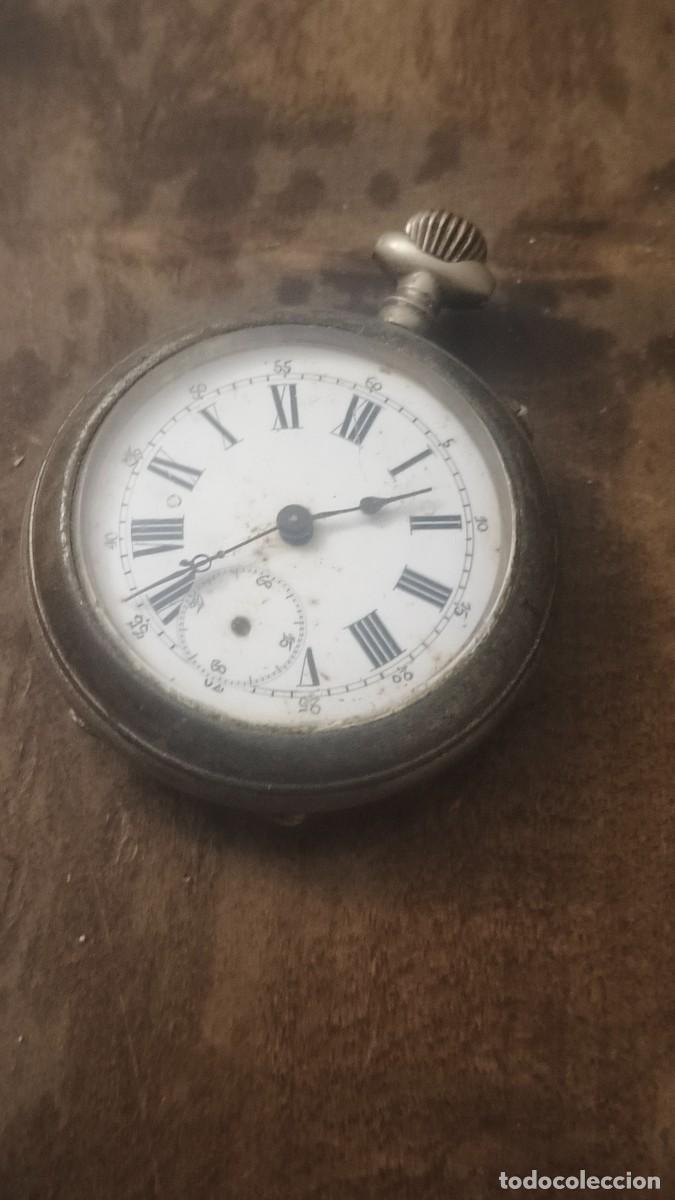 Montres de poche: Montre homme &agrave; gousset ancienne fonctionne