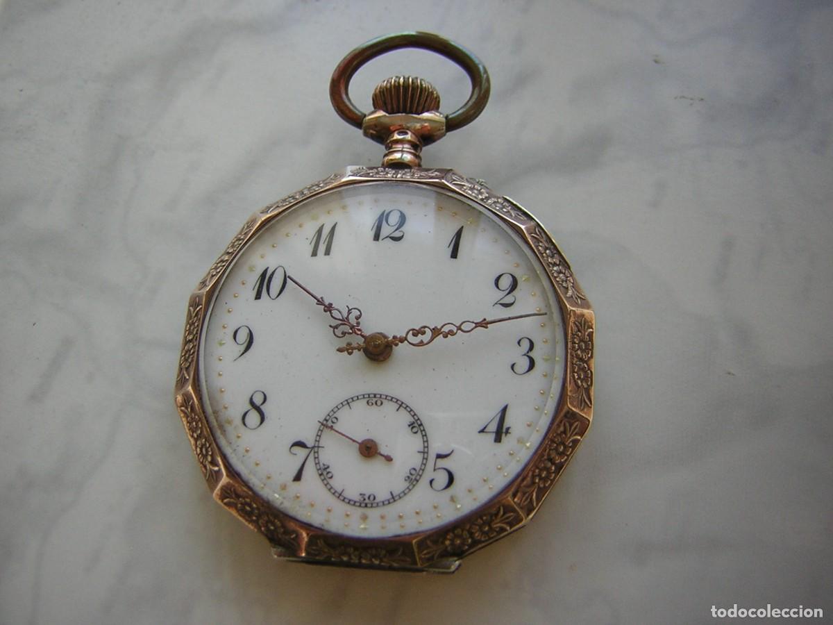 Rel&oacute;gios de bolso: RELOJ DE BOLSILLO PLATA A&Ntilde;O 1890-1895