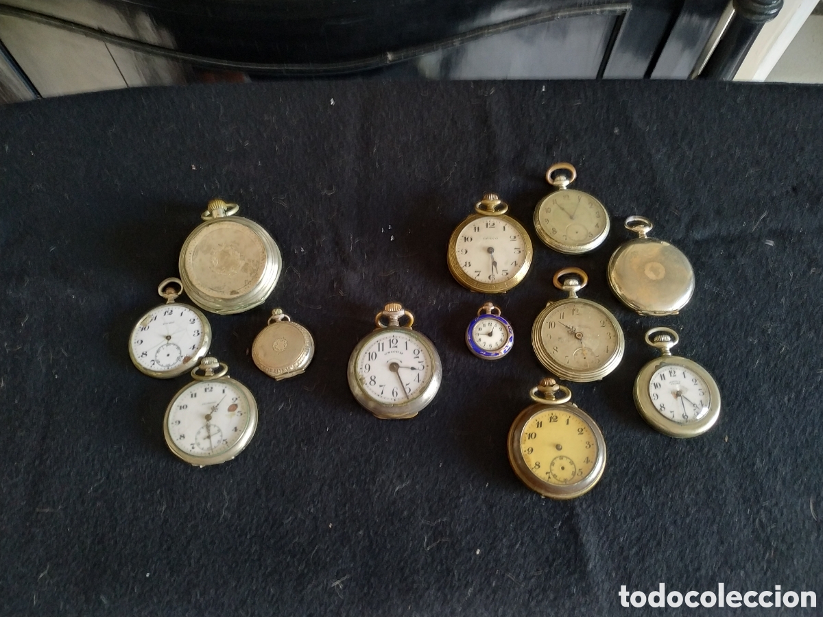 Montres de poche: Lote relojes antiguos .