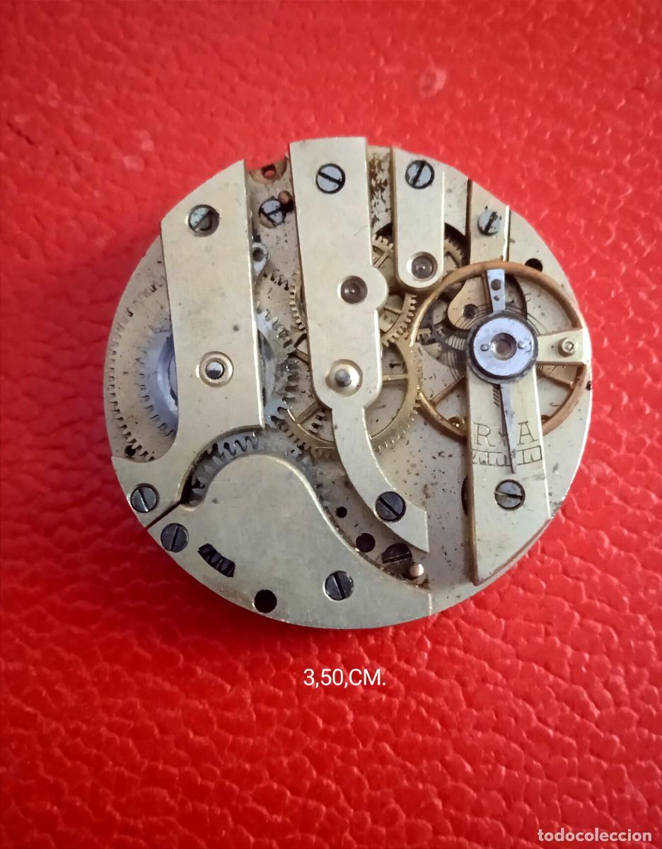 Relojes de bolsillo: MAQUINARIA RELOJ BOLSILLO MIDE 3,50 CM.