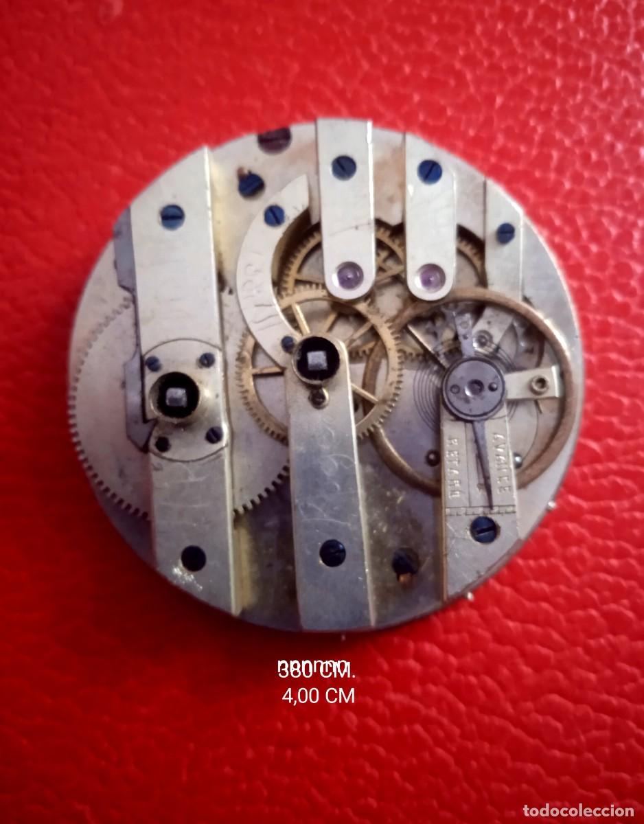 Relojes de bolsillo: MAQUINARIA RELOJ BOLSILLO MIDE 4,10 CM.