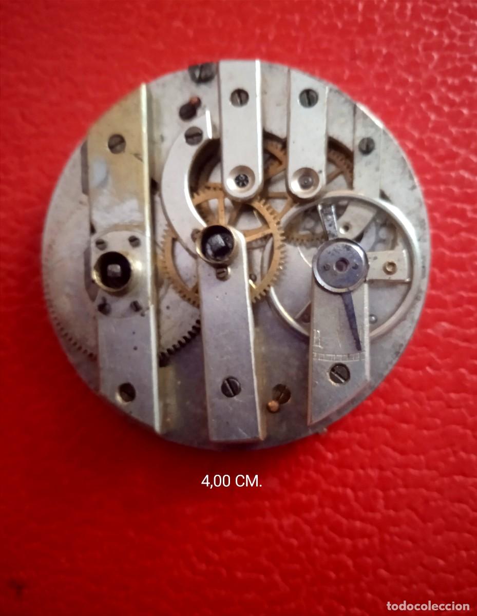 Relojes de bolsillo: MAQUINARIA RELOJ BOLSILLO MIDE 4,00 CM.