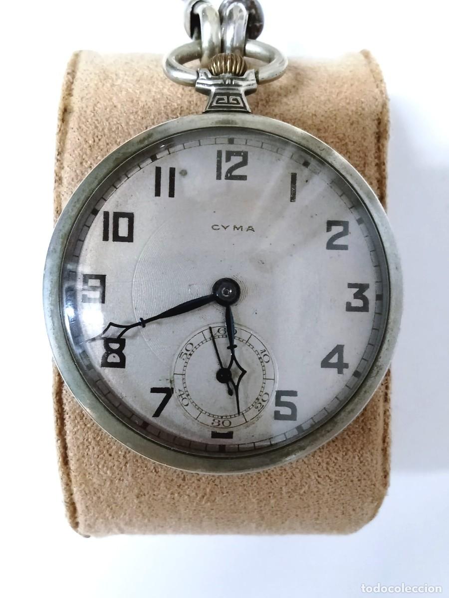 Relojes de bolsillo: Reloj de bolsillo CYMA vintage