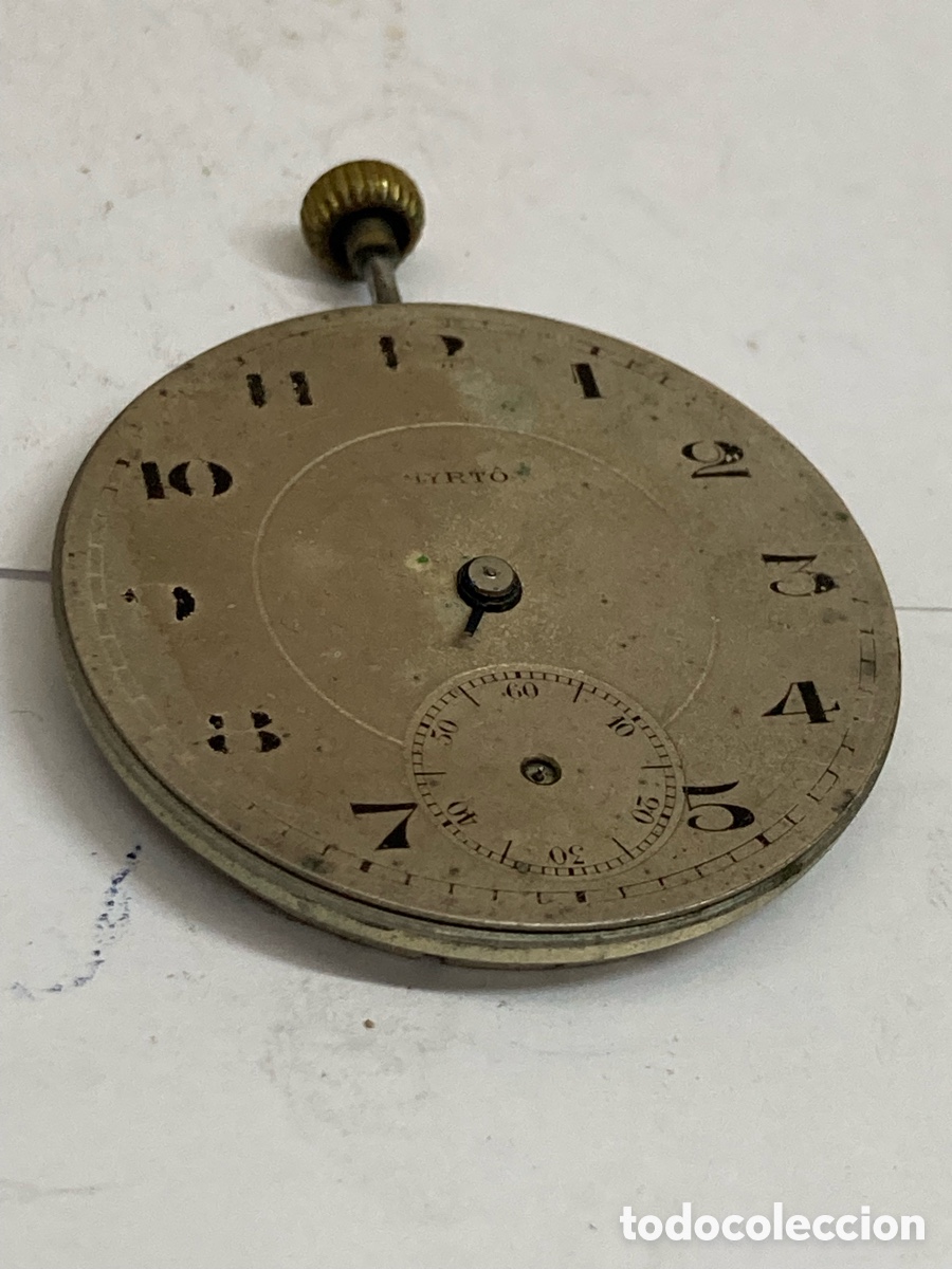 Relojes de bolsillo: Reloj de bolsillo carga manual para piezas