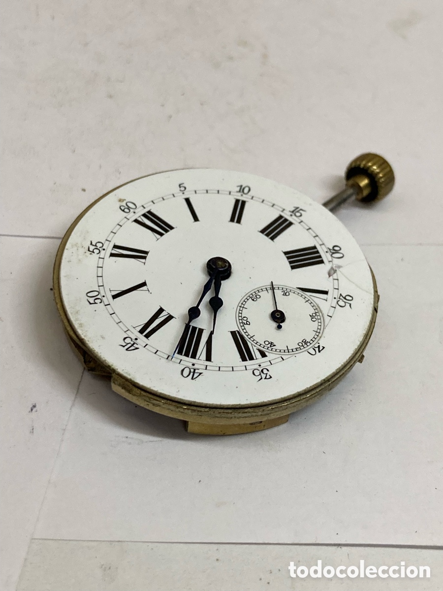 Relojes de bolsillo: Reloj de bolsillo carga manual para piezas