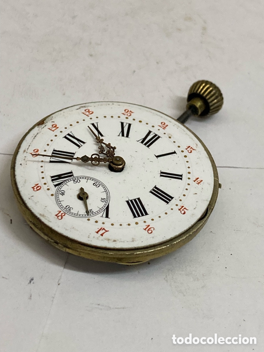 Relojes de bolsillo: Reloj de bolsillo de carga manual para piezas