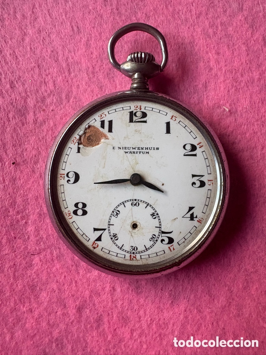 Relojes de bolsillo: Reloj de bolsillo para reparar o piezas (A18)