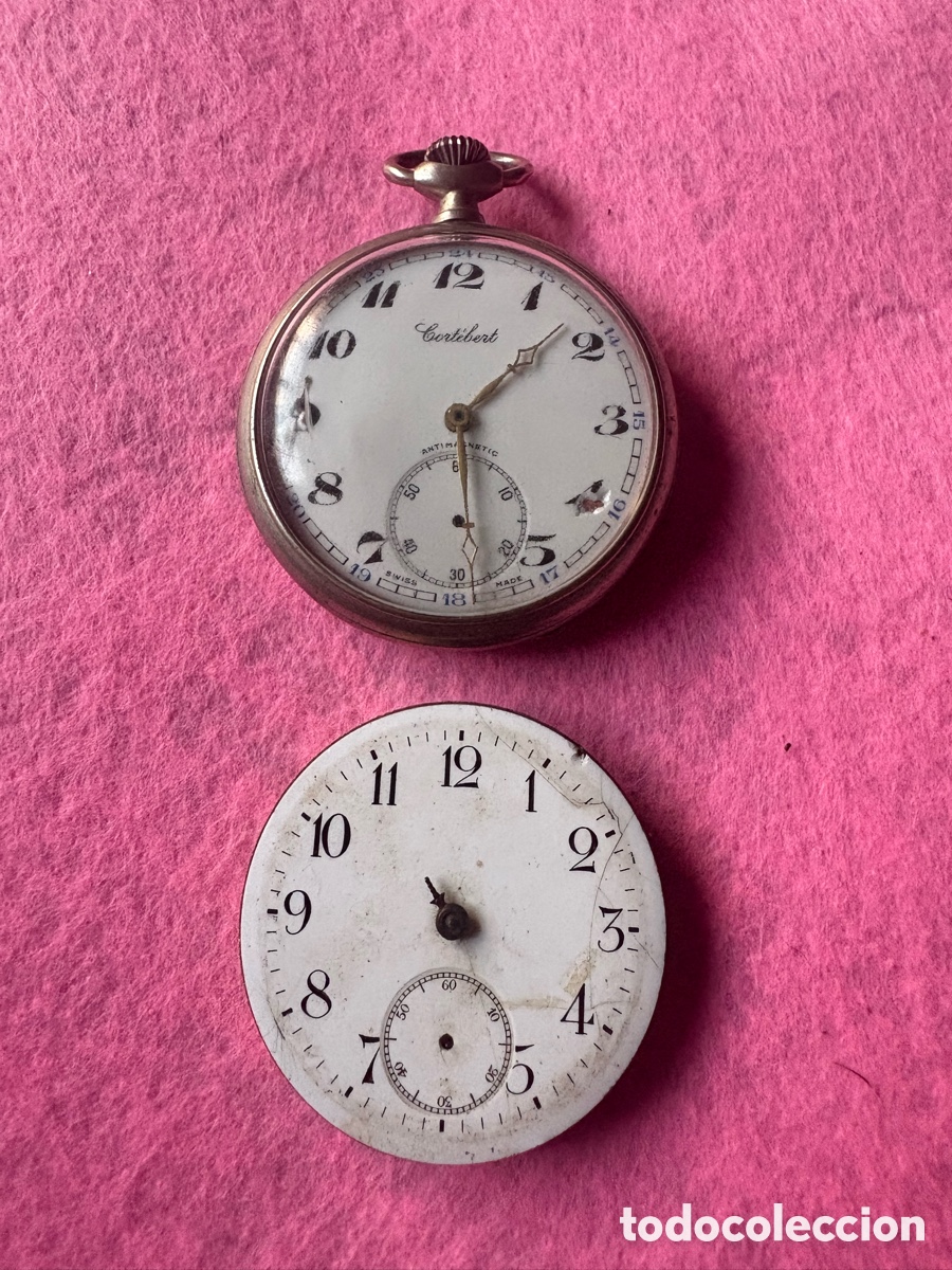 Relojes de bolsillo: Lote Relojes de bolsillo para reparar o piezas (A18)