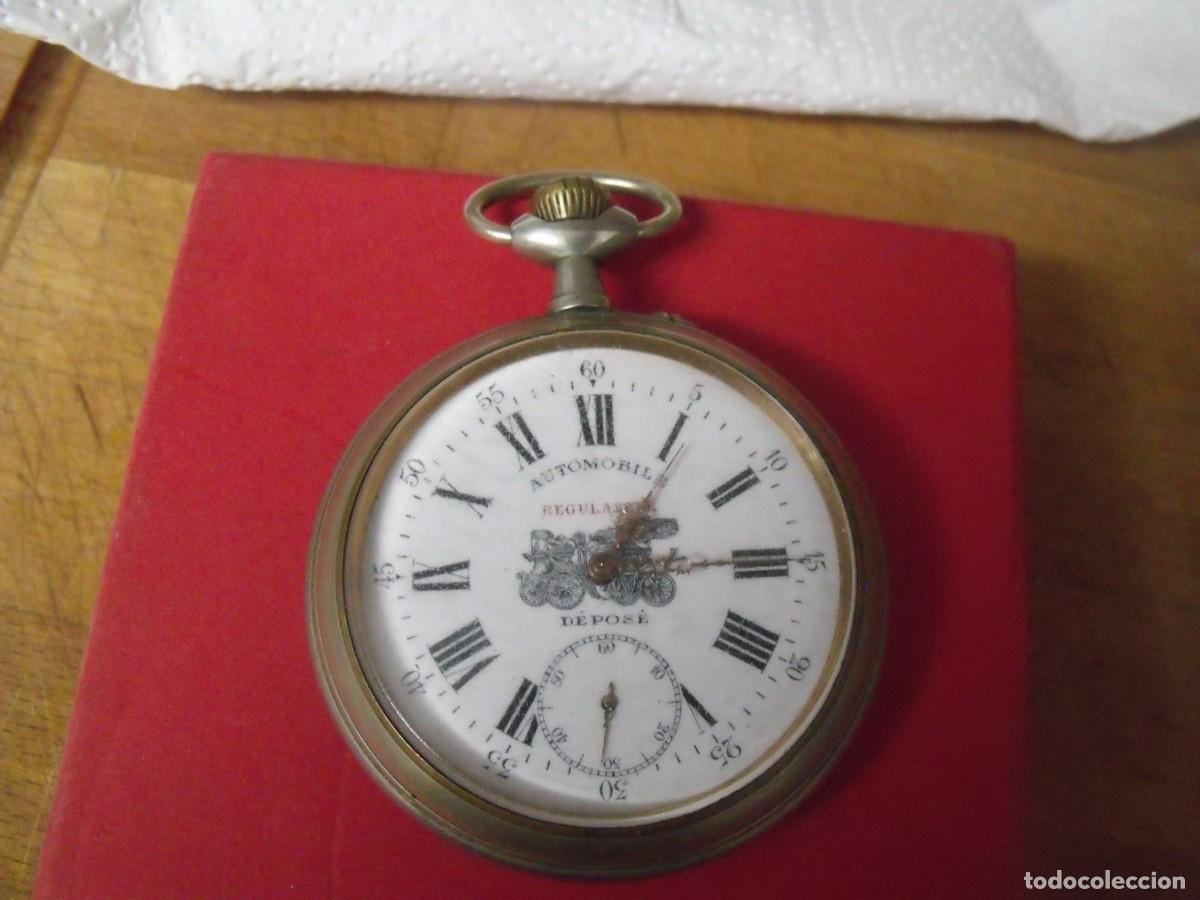 Relojes de bolsillo: GRAN RELOJ GOLIATH-REGULATEUR AUTOMOBILE-SUIZA- A&Ntilde;O 1910-LOTE 259-98-FUNCIONA