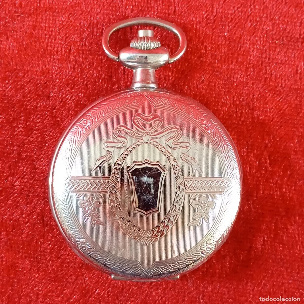 Relojes de bolsillo: ANTIGUO RELOJ DE BOLSILLO - SCHARZ - QUARTZ - SE DESCONOCE SU ESTADO - 4 CM &Oslash; / 2271