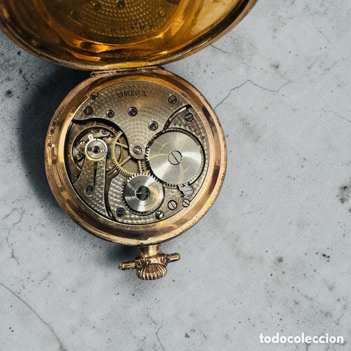 Relojes de bolsillo: Reloj de bolsillo Omega - Foto 6