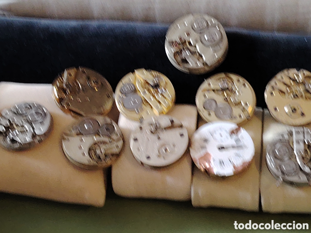 Relojes de bolsillo: Lote m&aacute;quinas algibeira - Foto 4