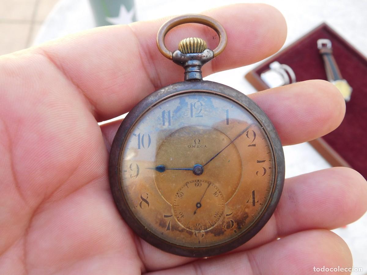 Relojes de bolsillo: Reloj de bolsillo Omega calibre B a&ntilde;o 1910 aprox.