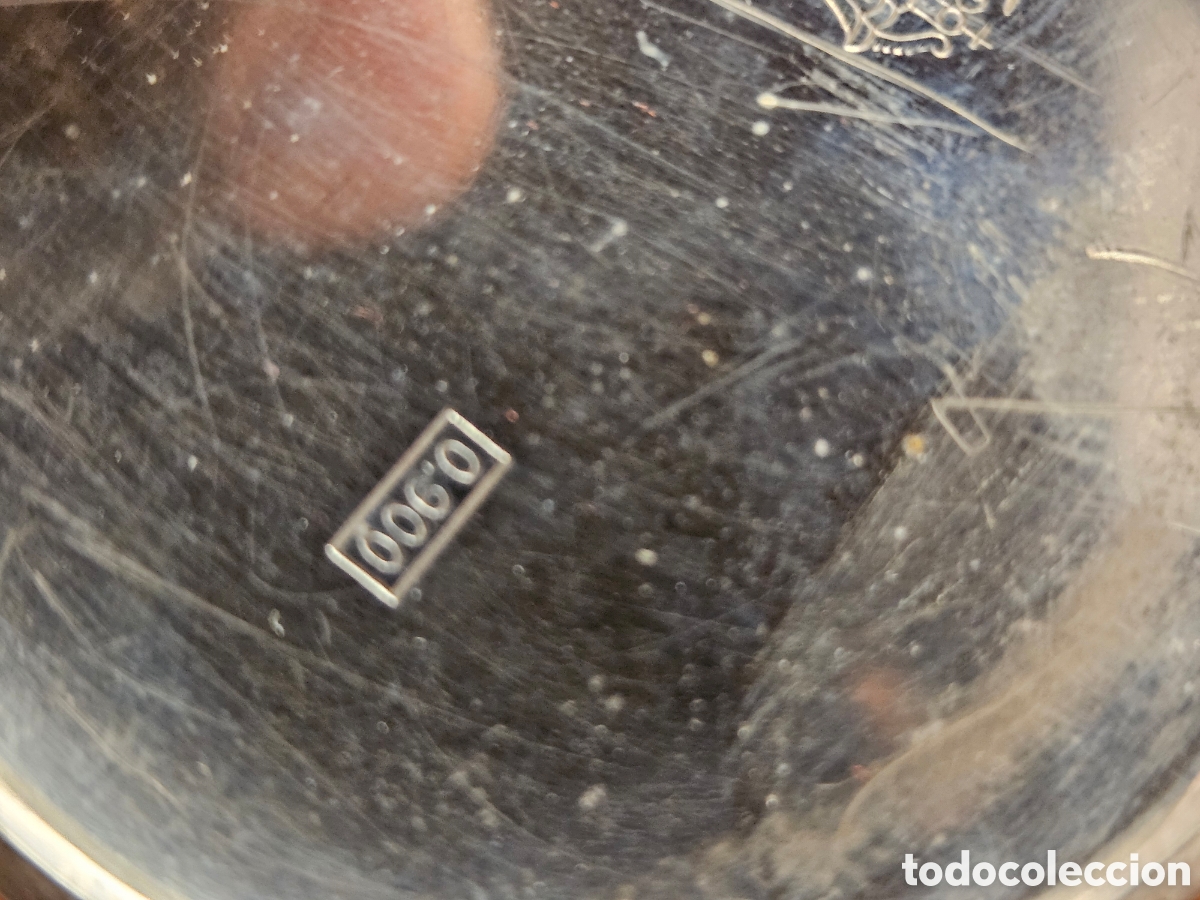 Relojes de bolsillo: Reloj plata 900 , no funciona - Foto 5