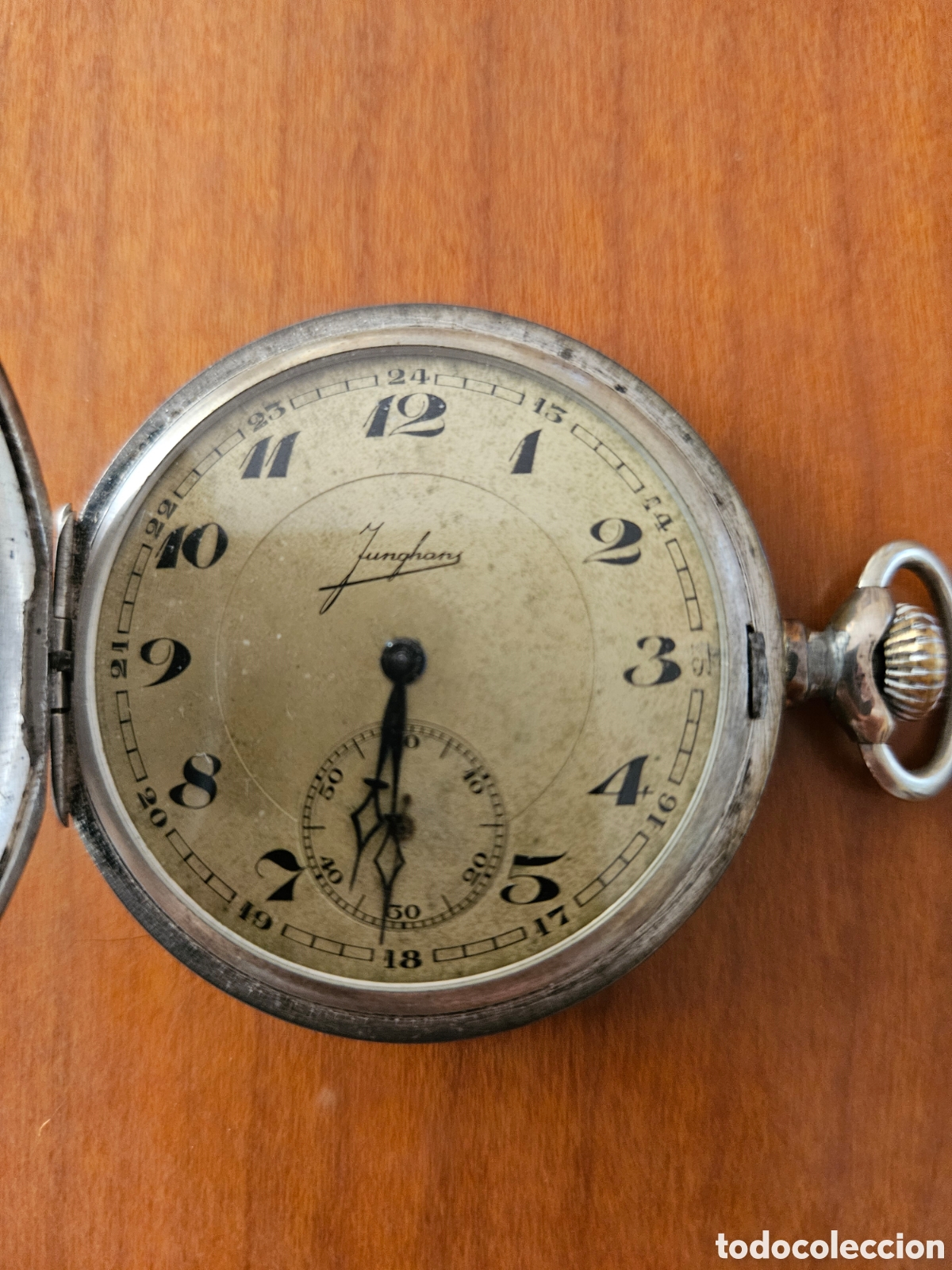 Relojes de bolsillo: Reloj plata 900 , no funciona