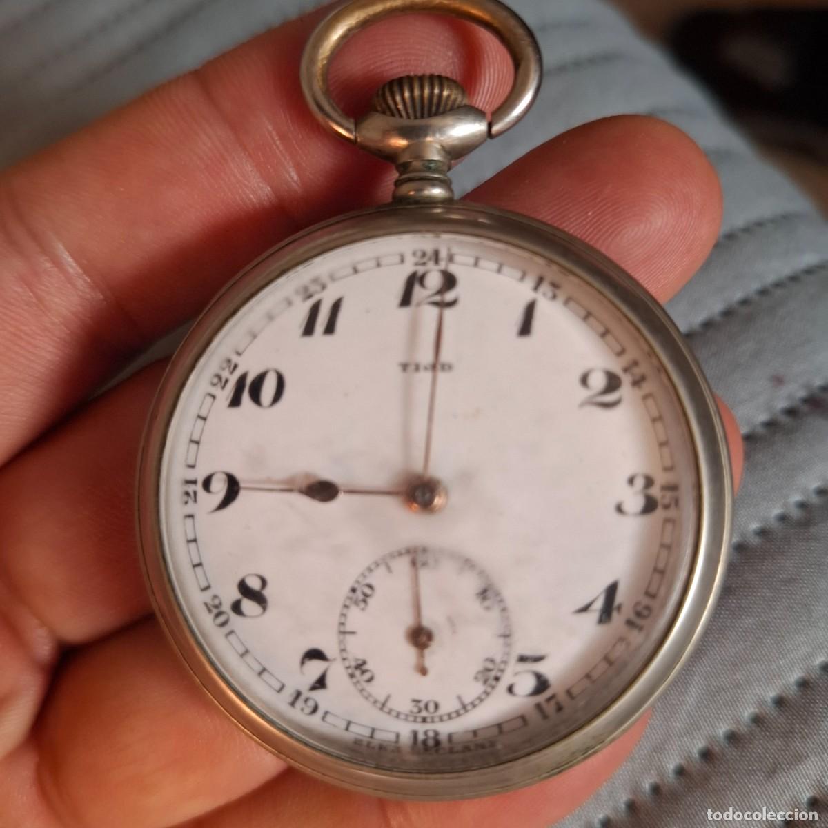 Relojes de bolsillo: Reloj de bolsillo antiguo de ppios de Sxx