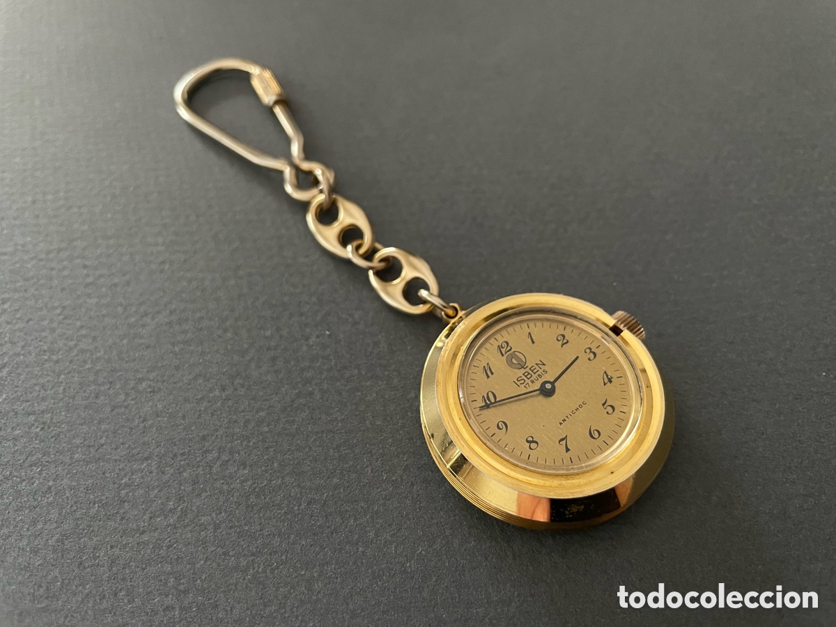 Relojes de bolsillo: Reloj de llavero ISBEN