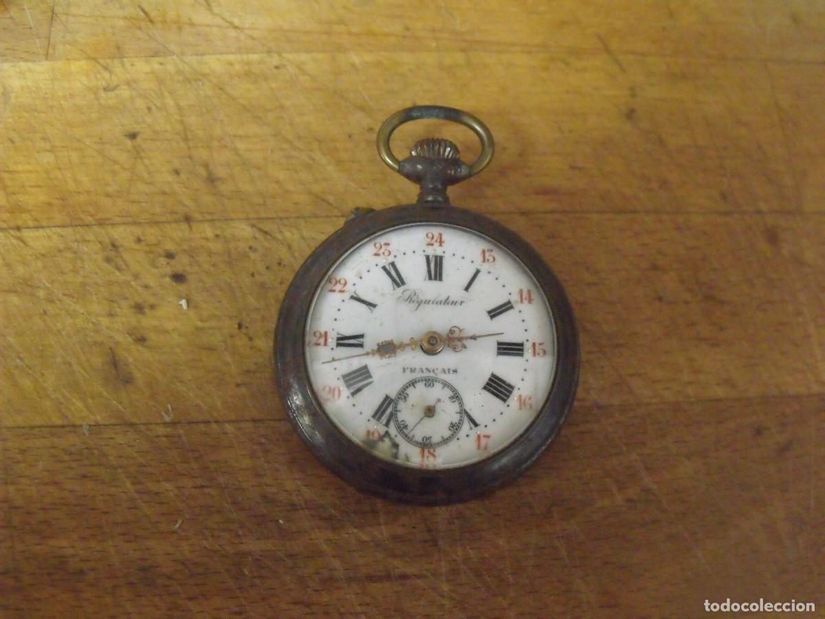 Relojes de bolsillo: un antiguo reloj regulateur -Francia a&ntilde;o 1910-lote 259-99