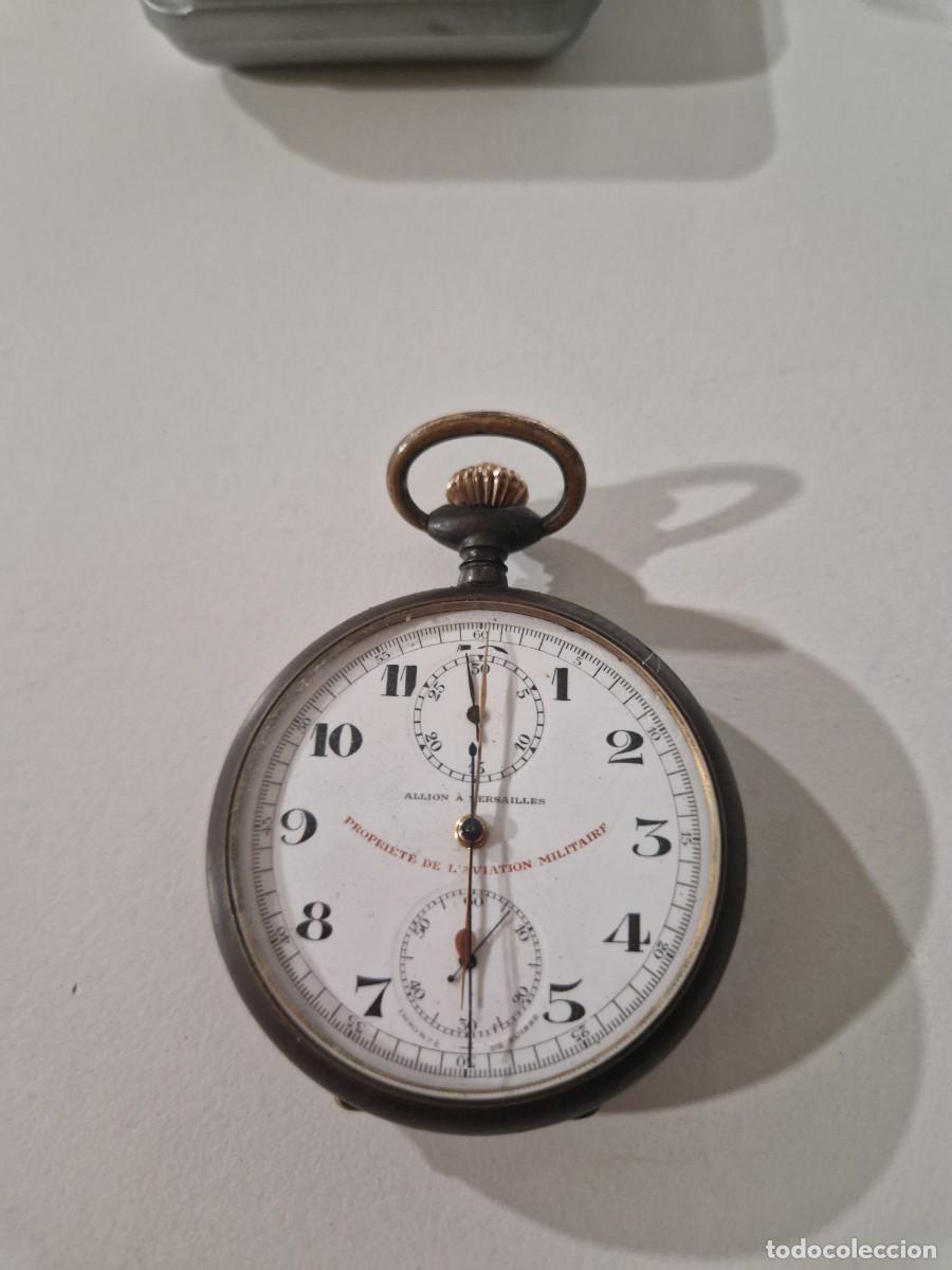 Relojes de bolsillo: cron&oacute;grafo de bolsillo