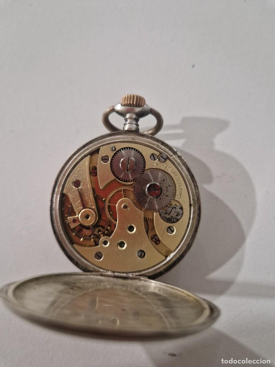 Relojes de bolsillo: Reloj bolsillo Cort&eacute;bert. Plata - Foto 8