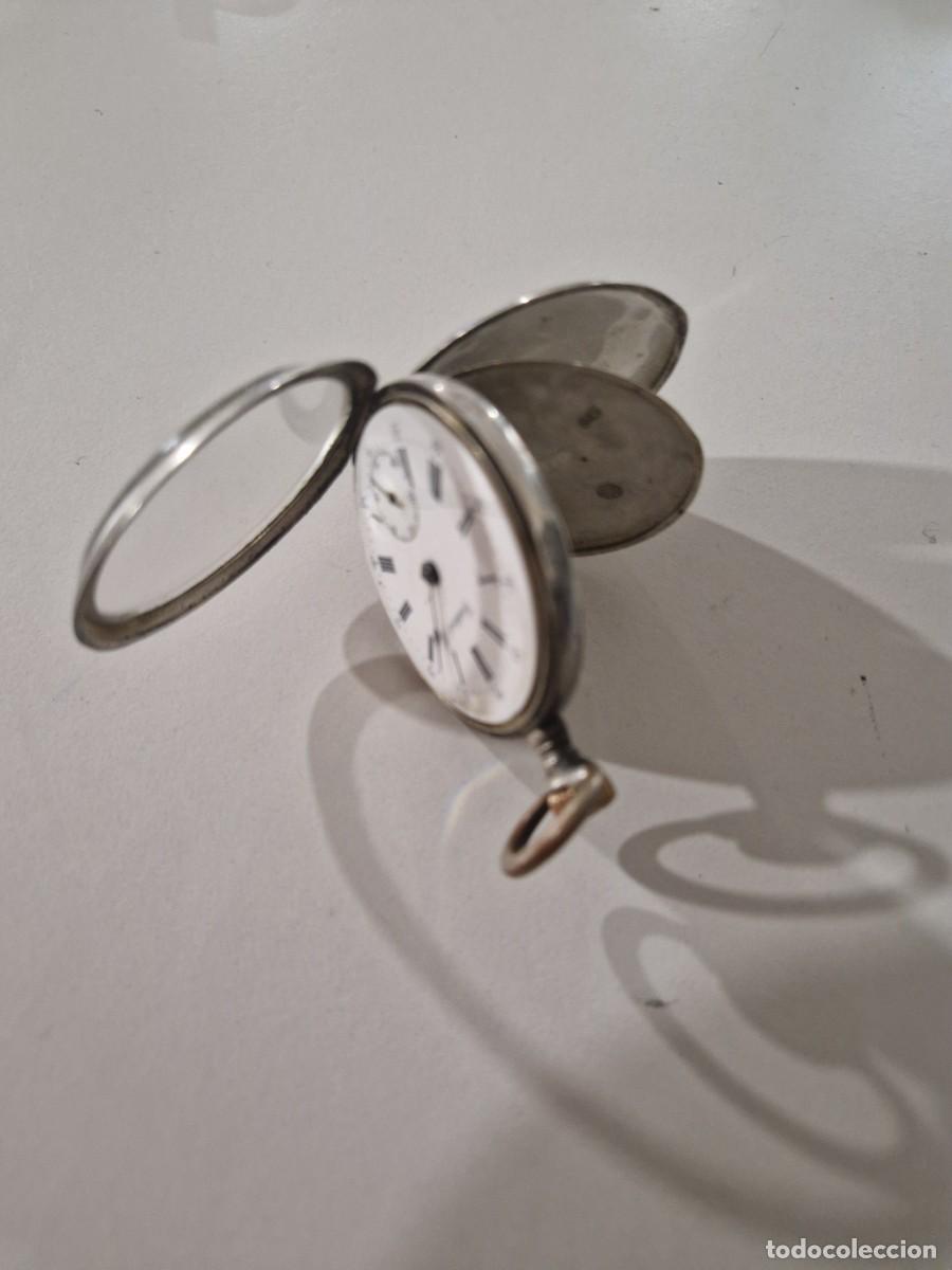 Relojes de bolsillo: Reloj bolsillo Cort&eacute;bert. Plata - Foto 11
