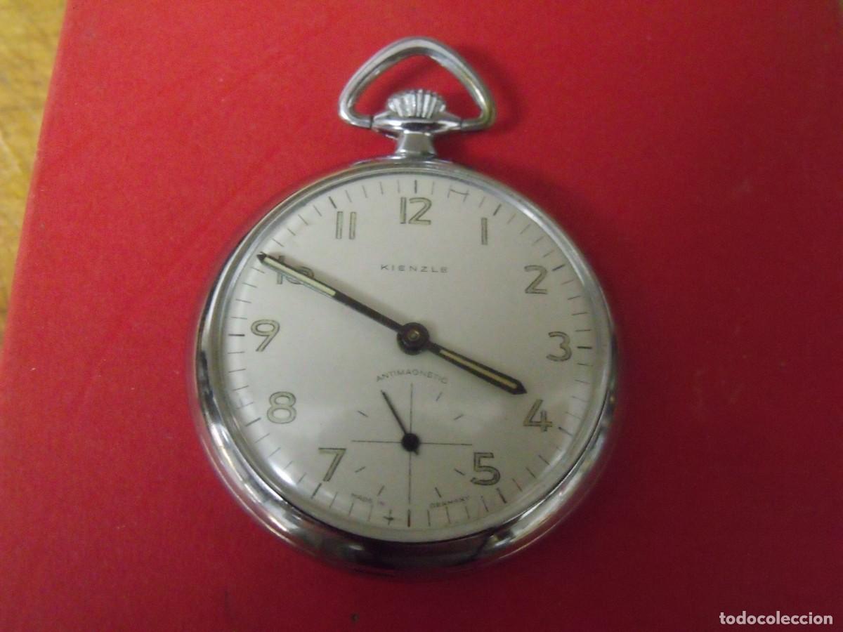 Relojes de bolsillo: antiguo reloj bolsillo -KIENZLE ALEMANIA-a&ntilde;os 50-lote 25998-FUNCIONA PERFECTAMENTE