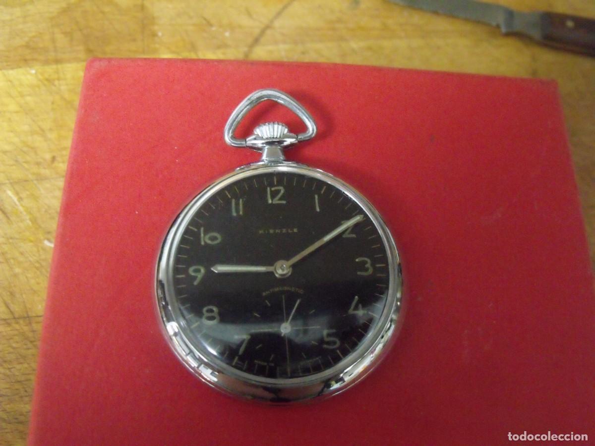 Relojes de bolsillo: ANTIGUO RELOJ BOLSILLO-KIENZLE ALEMANIA-A&Ntilde;OS 50-LOTE 259-98-FUNCIONA PERFECTAMENTE