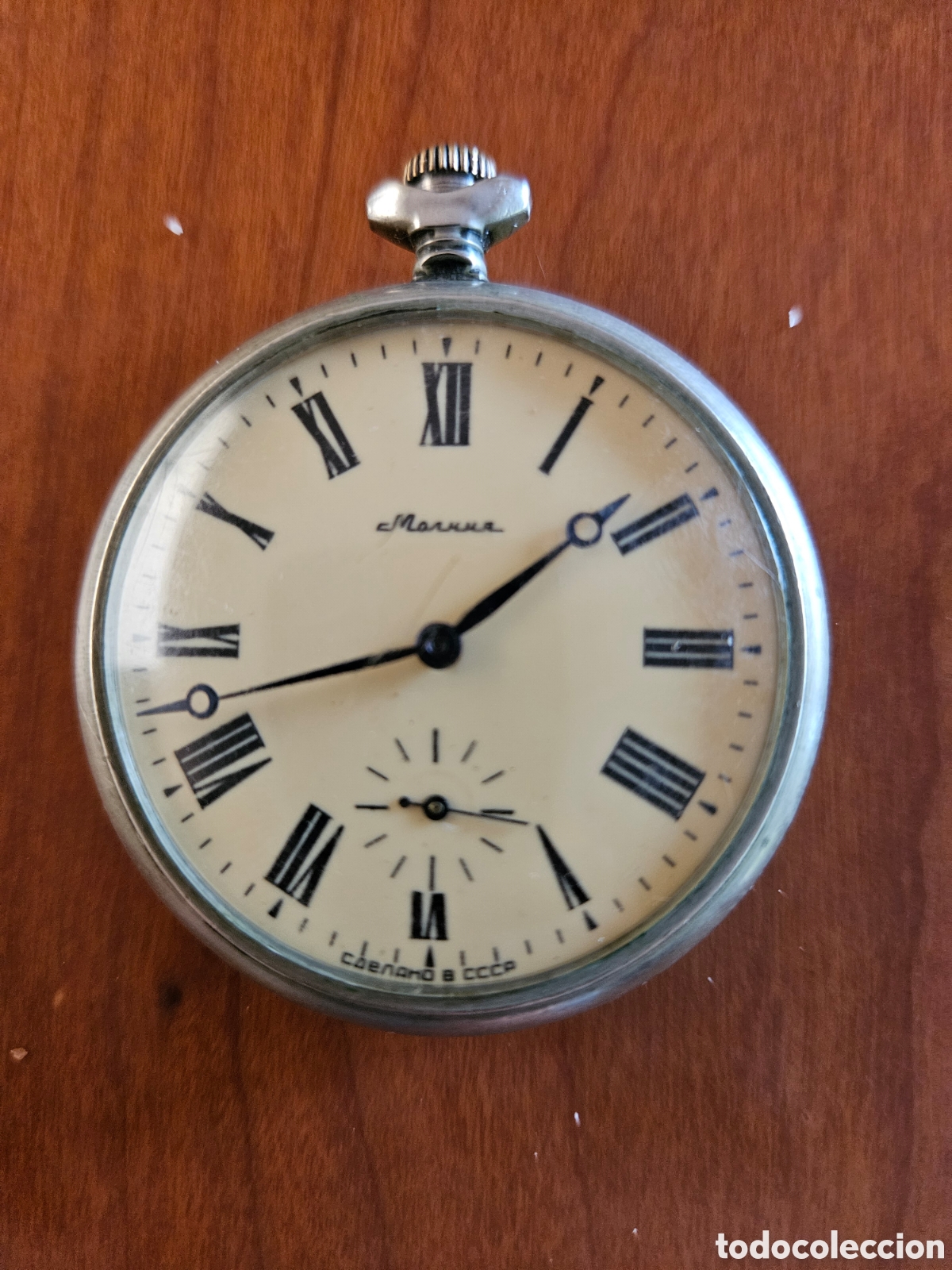 Relojes de bolsillo: Reloj ruso molleja a&ntilde;os 80 , no funciona