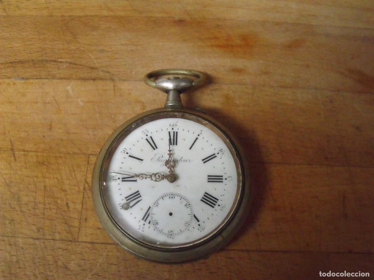 Relojes de bolsillo: ANTIGUO RELOJ BOLSILLO-GOLIATH REGULATEUR-GRAN TAMA&Ntilde;O 70 mm-A&Ntilde;O 1910-LOTE 259-100