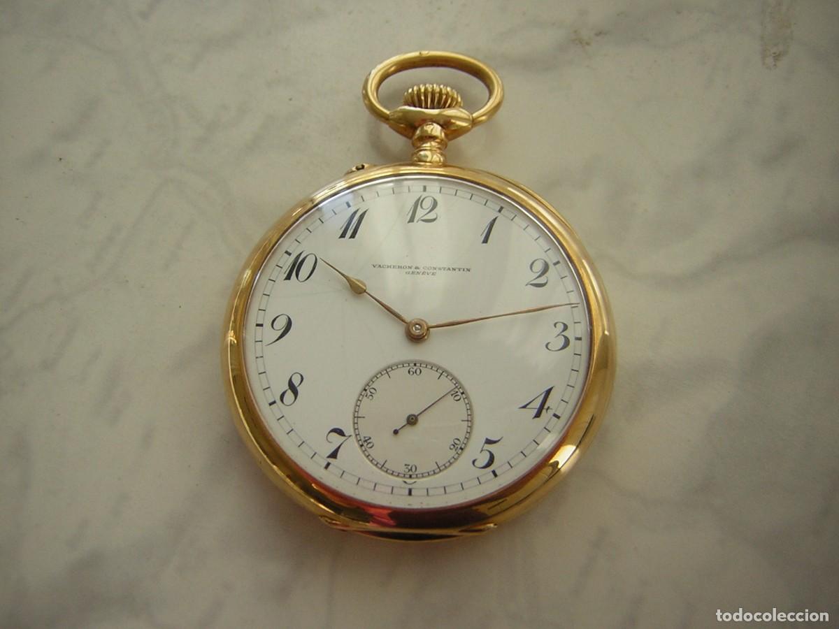 Relojes de bolsillo: RELOJ DE BOLSILLO ORO 18K 18KT VACHERON CONSTANTIN A&Ntilde;O 1910-1915