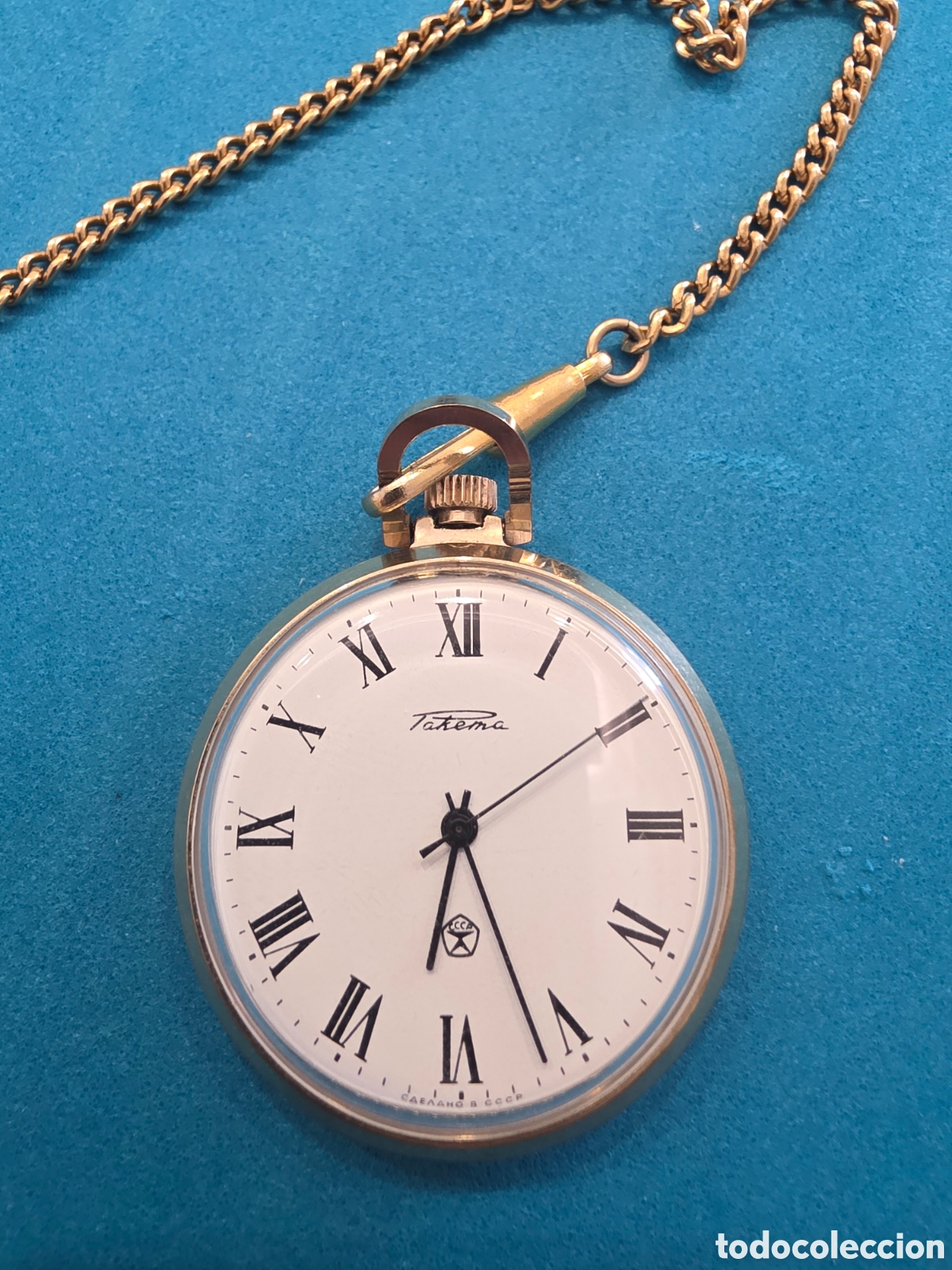 Relojes de bolsillo: Reloj de bolsillo URSS RAKETA/ Velero