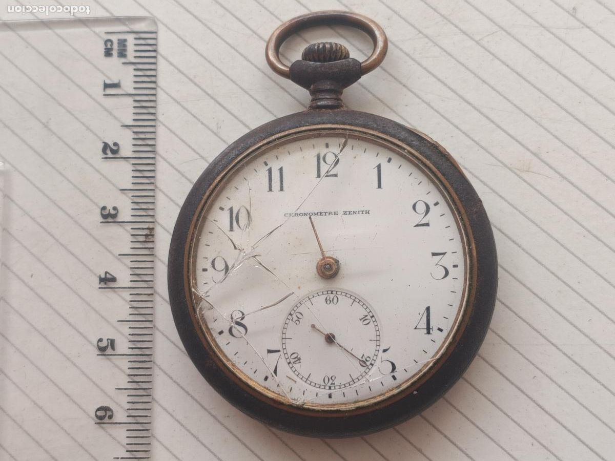 Relojes de bolsillo: Reloj de bolsillo Zenith. NO funciona