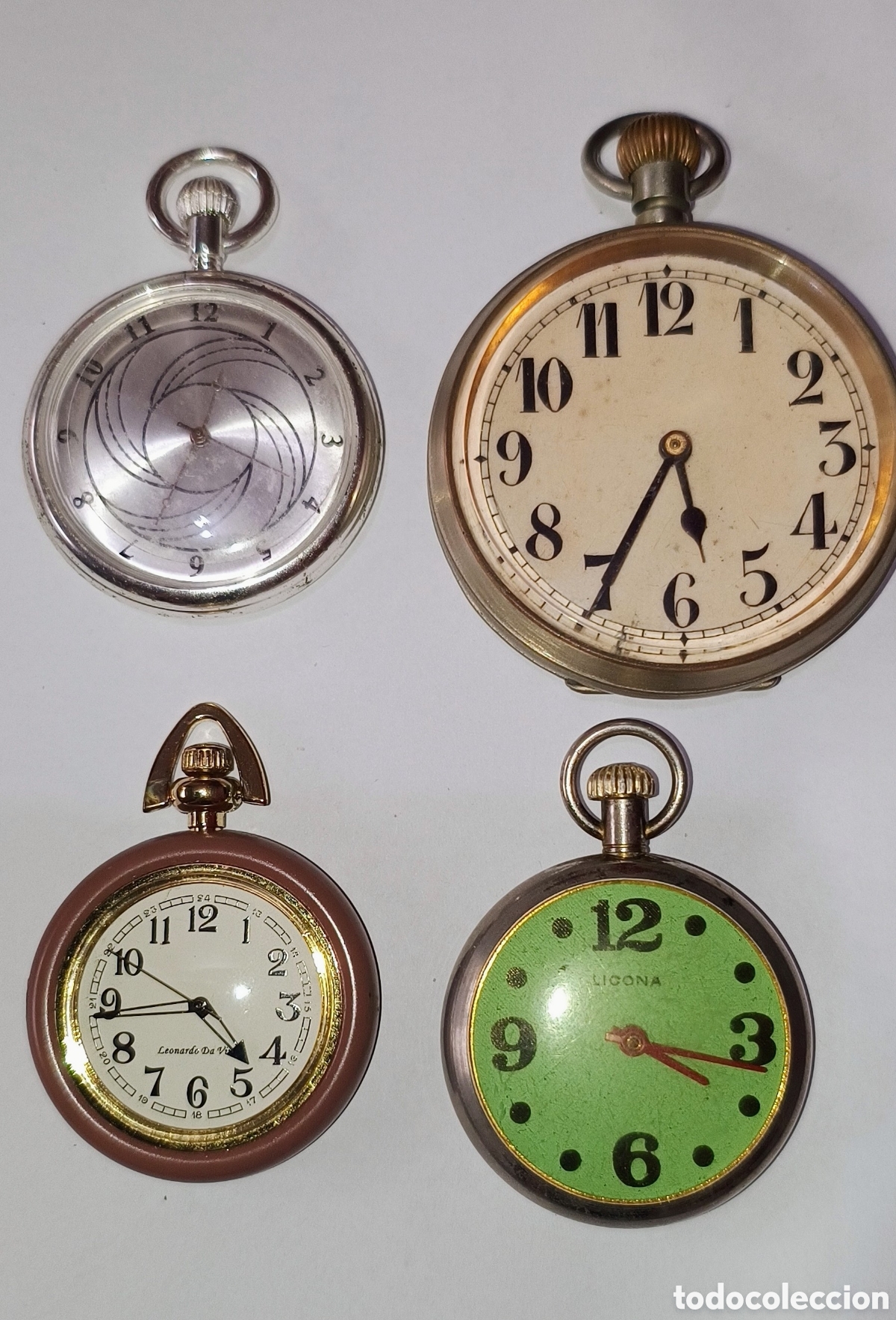 Relojes de bolsillo: Lote de relojes de bolsillo
