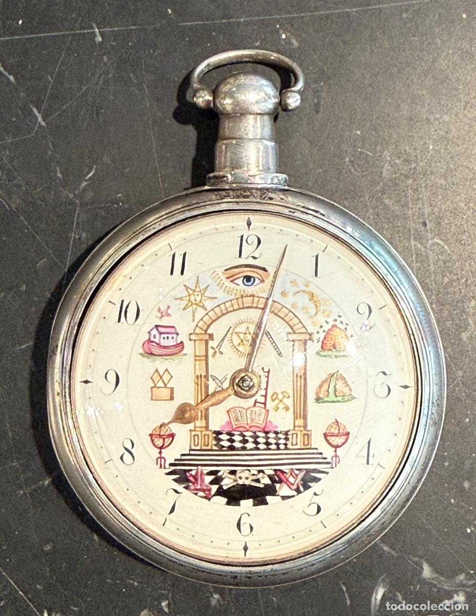 Rel&oacute;gios de bolso: RELOJ DE BOLSILLO CON S&Iacute;MBOLOG&Iacute;A MAS&Oacute;NICA