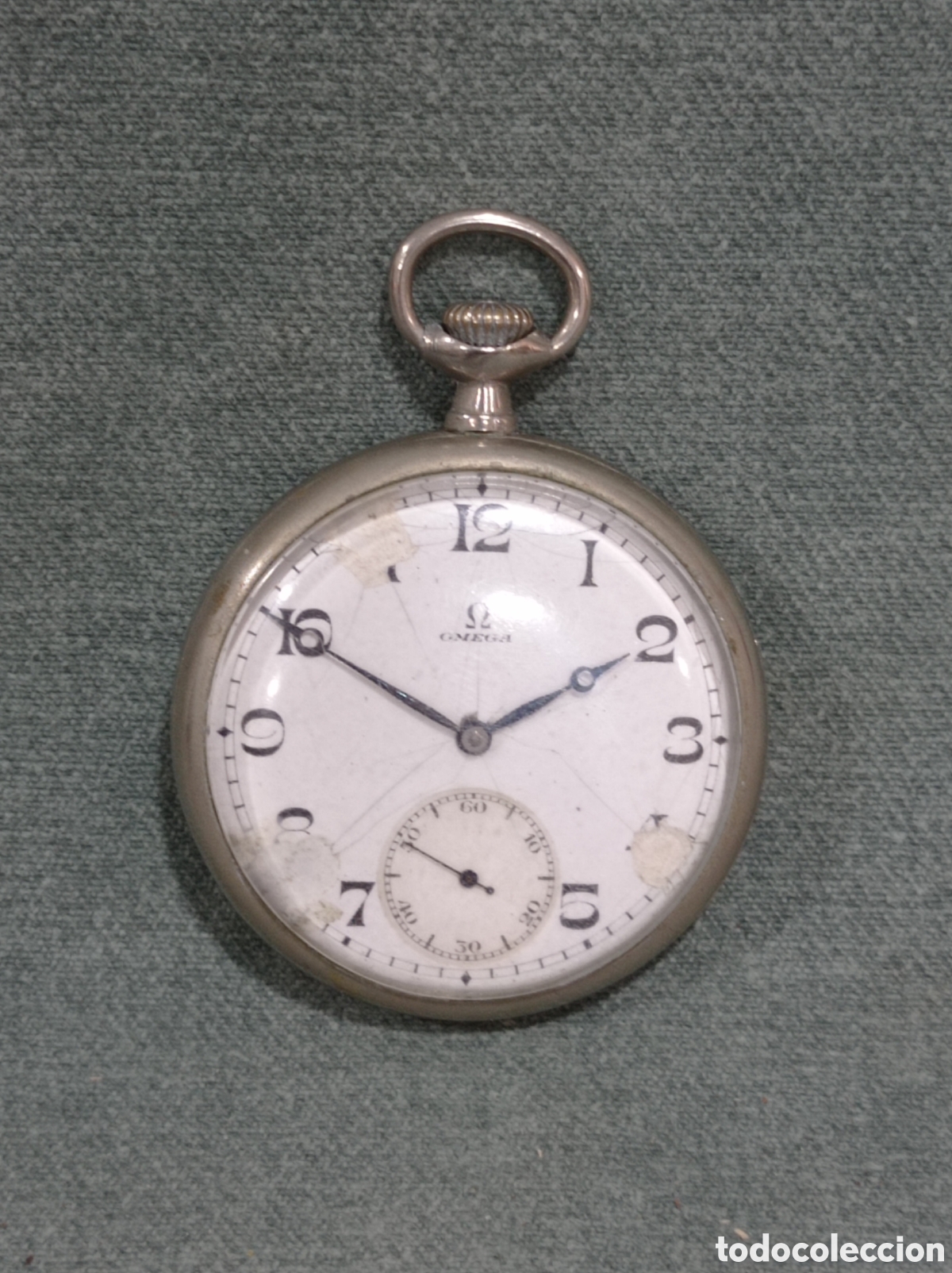 Relojes de bolsillo: RELOJ DE BOLSILLO OMEGA - CARGA MANUAL - NO FUNCIONA
