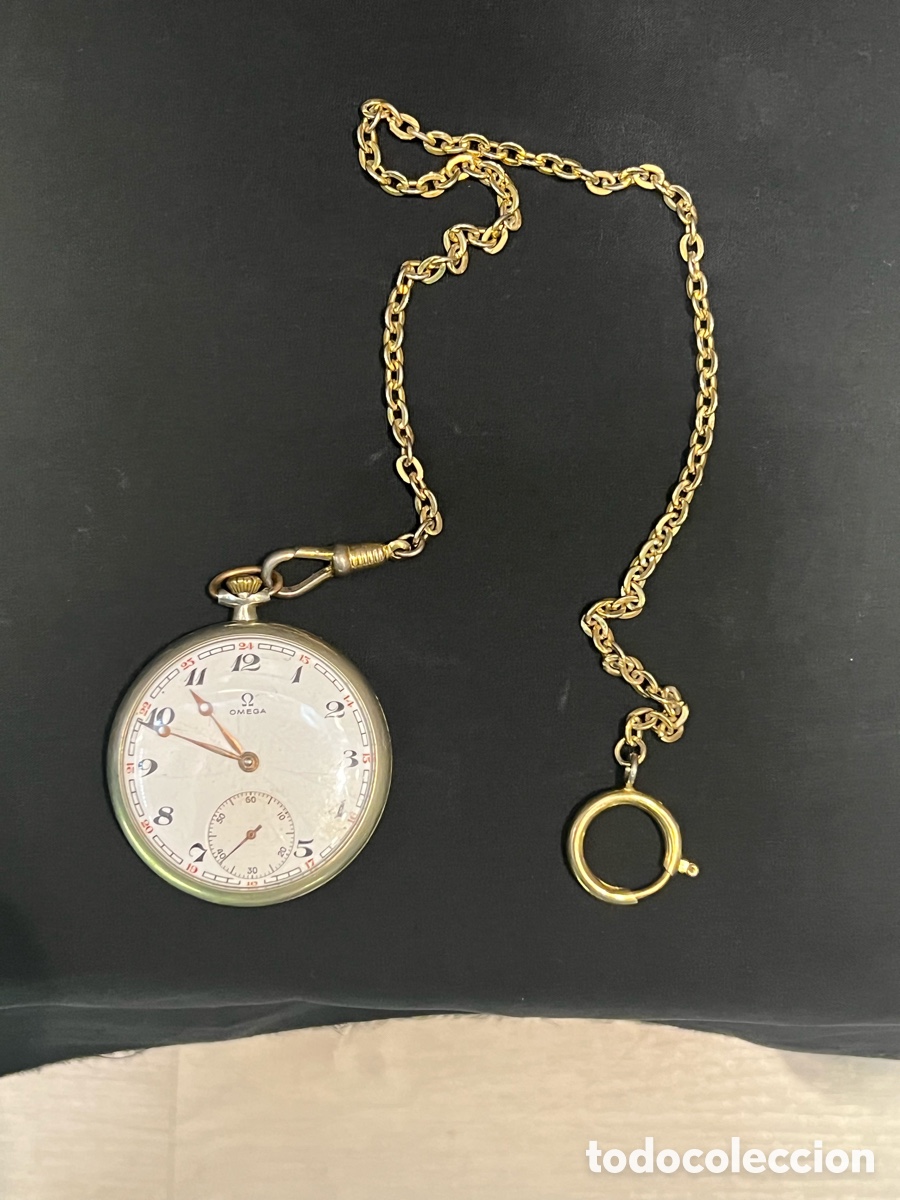 Relojes de bolsillo: Antiguo Reloj de Bolsillo Omega,