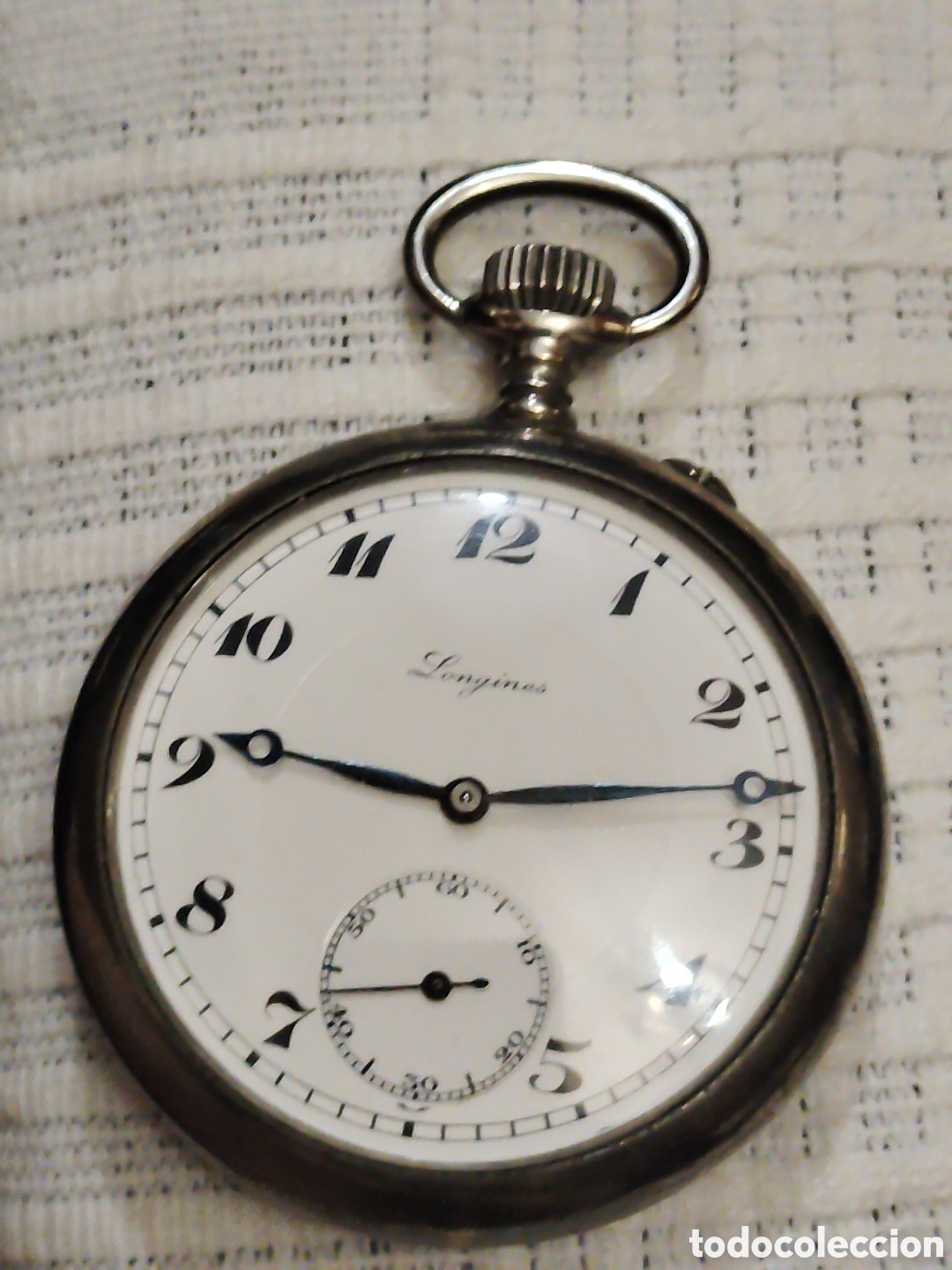 Relojes de bolsillo: RELOJ DE BOLSILLO LONGINES. A&Ntilde;O 1925. AMPLIA DESCRIPCI&Oacute;N EN LAS FOTOGRAF&Iacute;AS. RECIEN LIMPIADO.