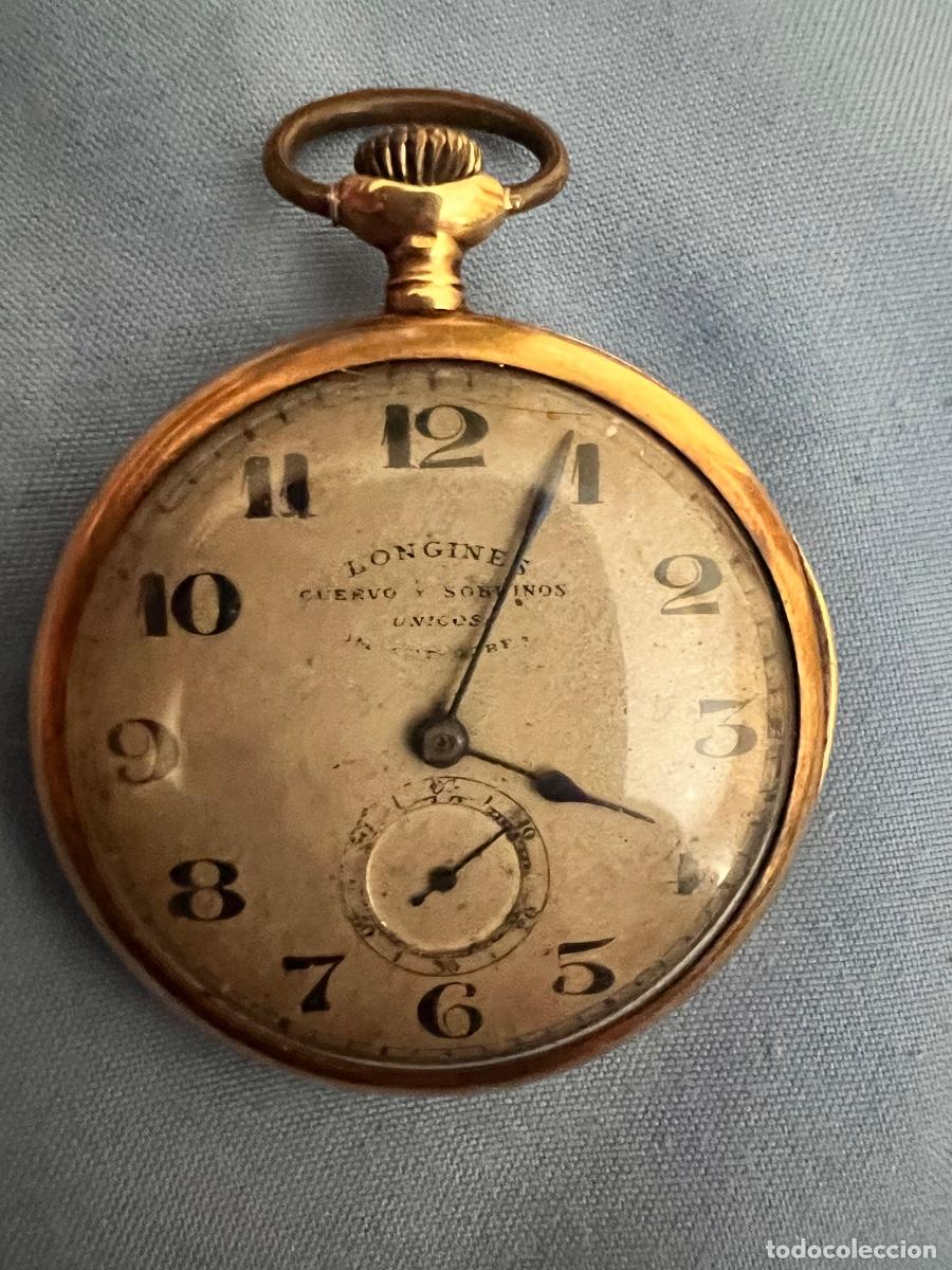 Relojes de bolsillo: Reloj de bolsillo antiguo Longines
