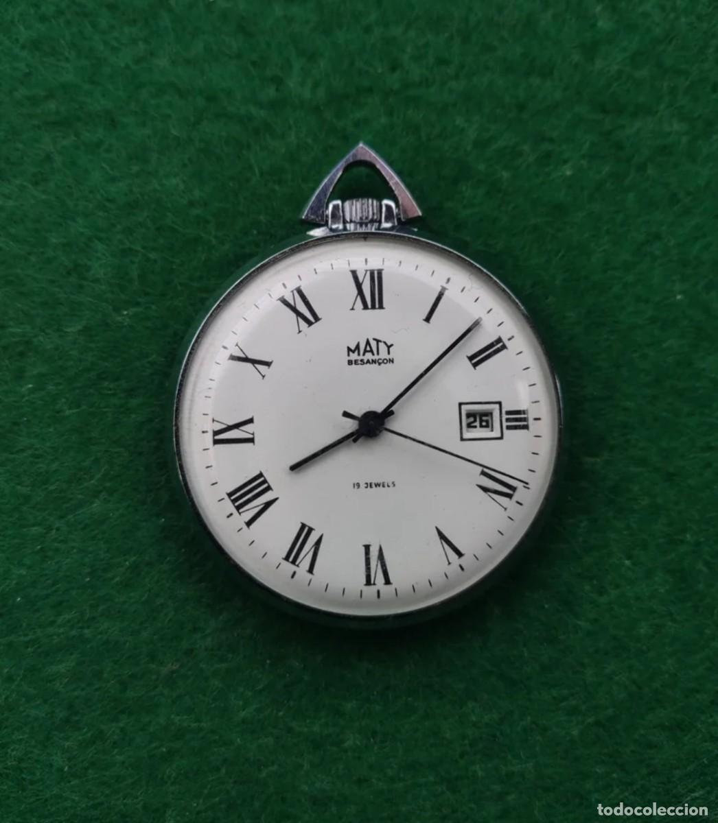 Relojes de bolsillo: Reloj de bolsillo a cuerda Maty