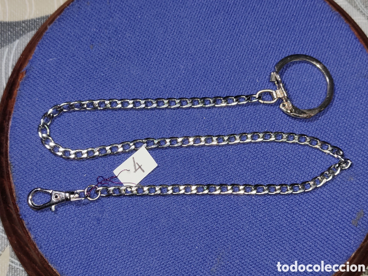 Relojes de bolsillo: Leontina acerada & cadena para reloj de bolsillo. *4*