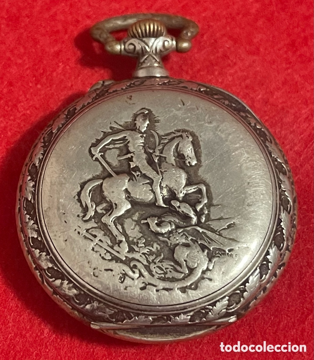 Relojes de bolsillo: Antiguo Reloj De Bolsillo con magn&iacute;fica caja. Funcionando