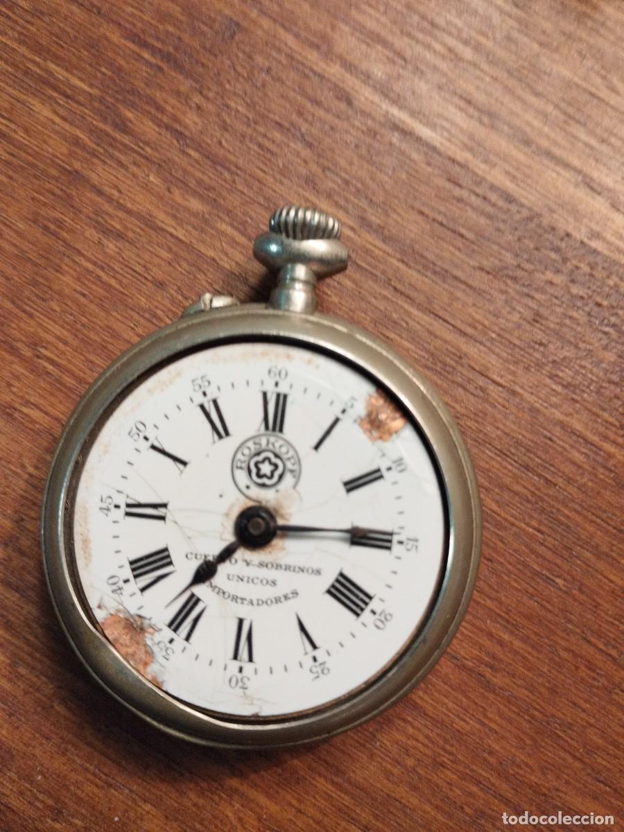 Relojes de bolsillo: Cuervos y Sobrinos Habana Roskopf