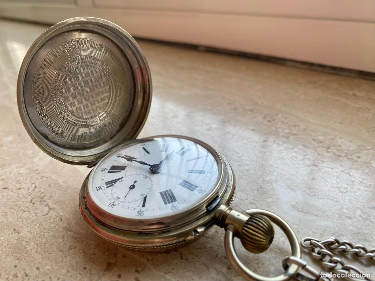 Relojes de bolsillo: RELOJ DE BOLSILLO EN PLATA BRANDT & HOFFMAN FINES XIX