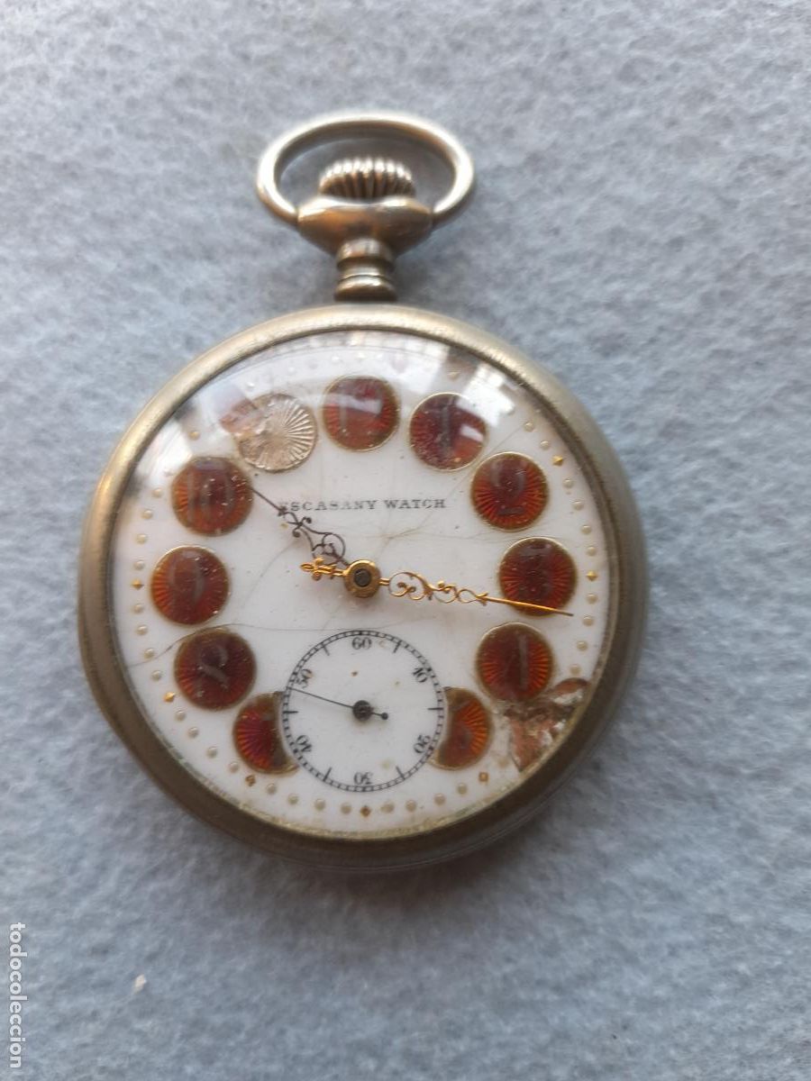 Rel&oacute;gios de bolso: Reloj de Bolsillo Marca Escasany Watch.