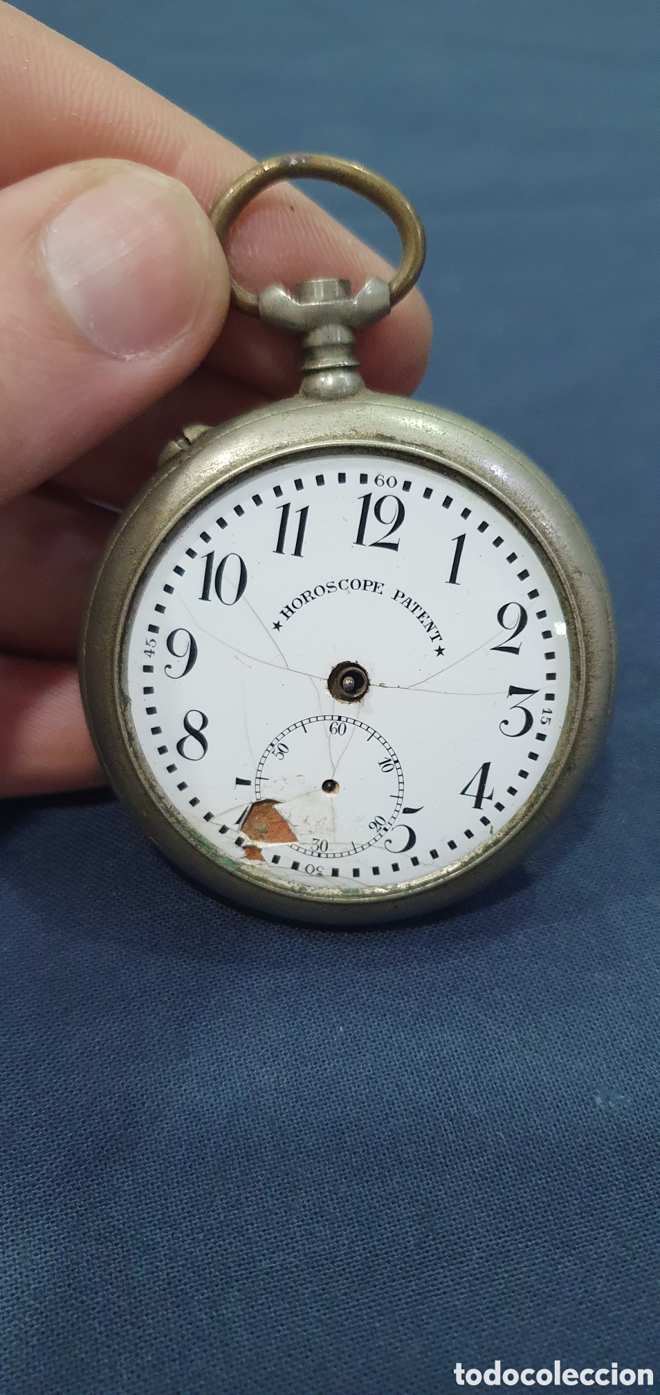 Relojes de bolsillo: Reloj de bolsillo Horoscope Patent. (L135)